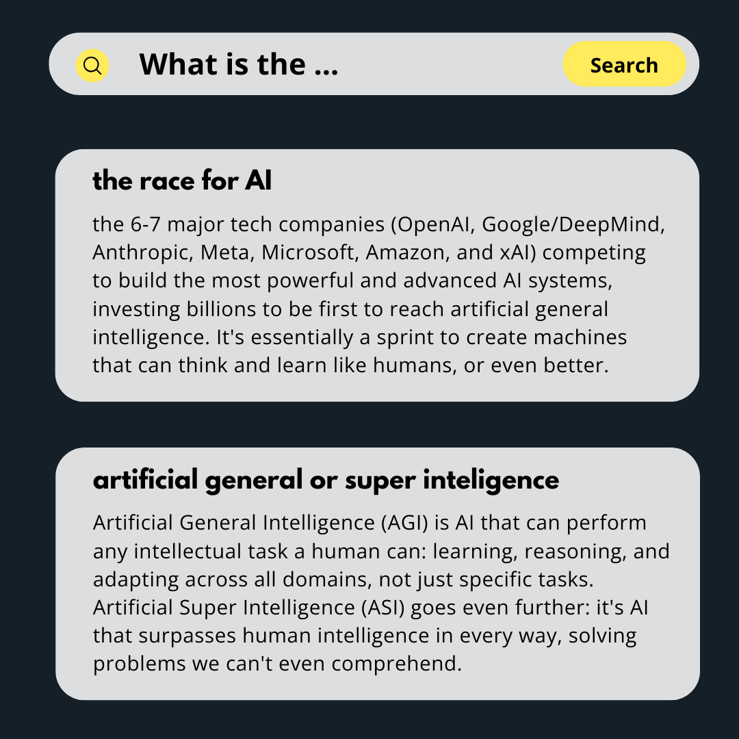 The race for artificial general intelligence by The Change Republic