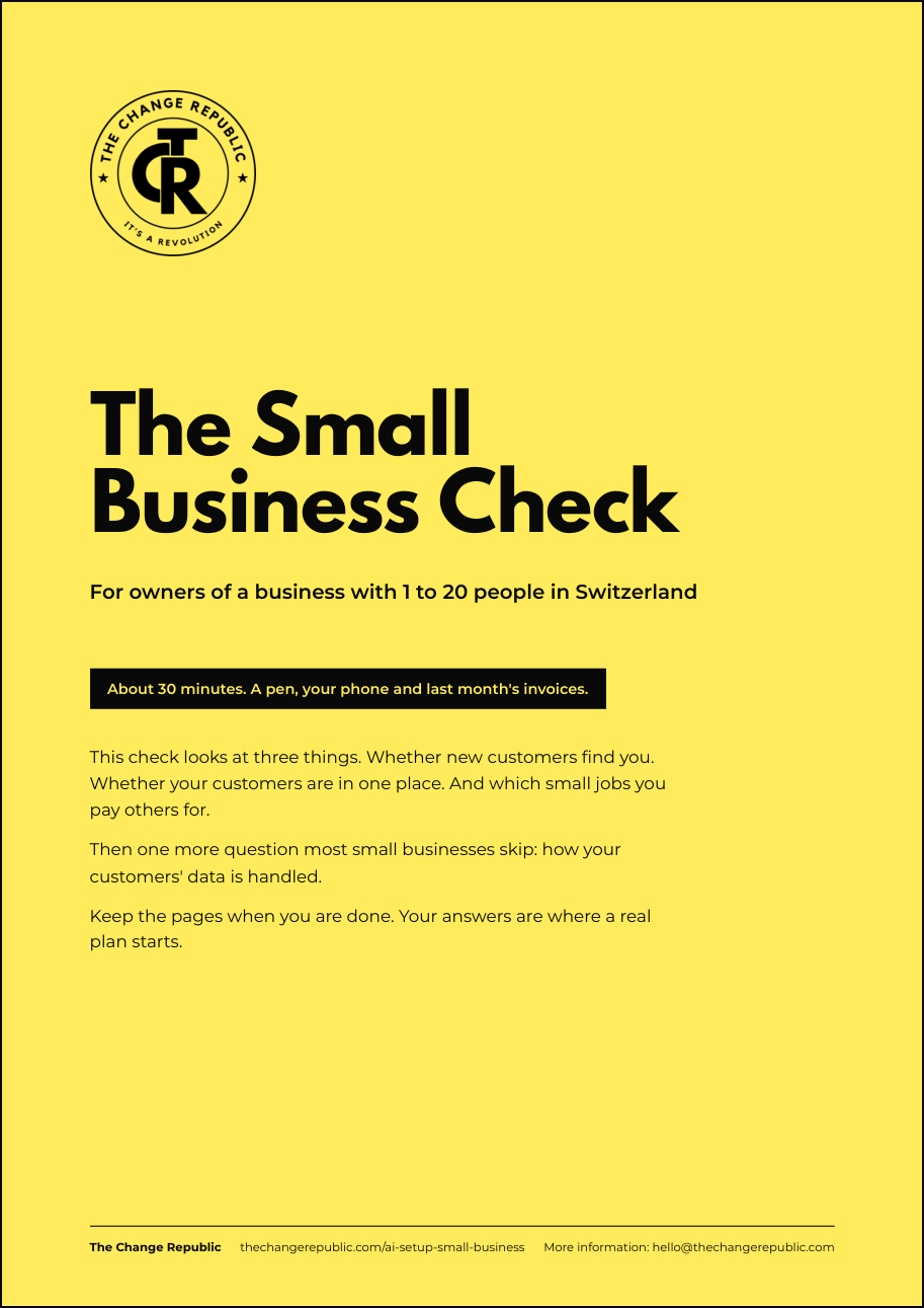 The Small Business Check